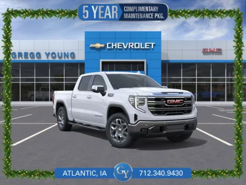 White 2026 GMC Sierra 1500 SLT for sale in Atlantic, IA
