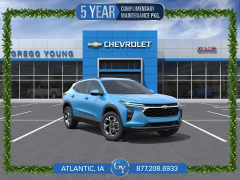 Blue 2026 Chevrolet Trax LT for sale in Atlantic, IA