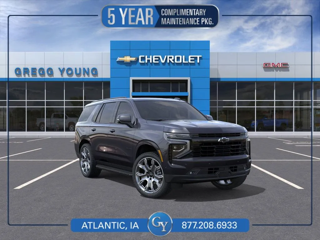 Gray 2026 Chevrolet Tahoe RST for sale in Atlantic, IA