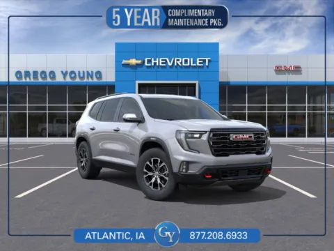 Gray 2026 GMC Acadia AT4 for sale in Atlantic, IA