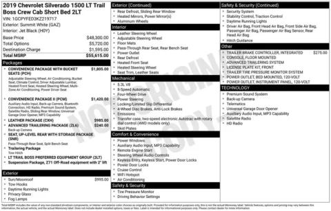 Photos of 2019 Chevrolet Silverado 1500 LT Trail Boss for sale in Atlantic, IA at Gregg Young Automotive of Atlantic - Chevrolet GMC