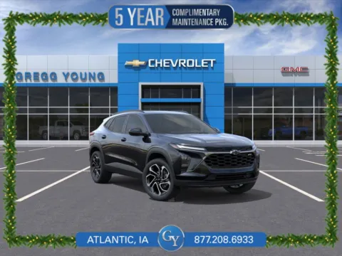 Black 2026 Chevrolet Trax 2RS for sale in Atlantic, IA