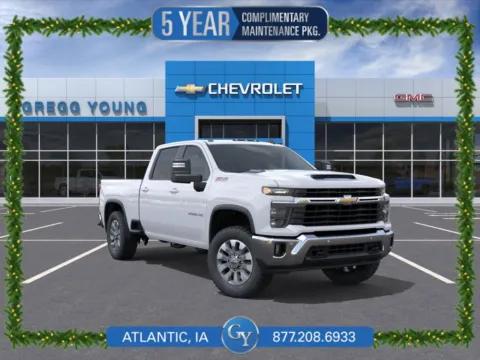 White 2026 Chevrolet Silverado 2500HD LT for sale in Atlantic, IA