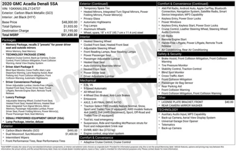 Photos of 2020 GMC Acadia Denali for sale in Atlantic, IA at Gregg Young Automotive of Atlantic - Chevrolet GMC