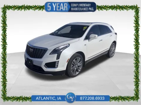 White 2023 Cadillac XT5 Premium Luxury for sale in Atlantic, IA