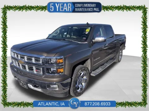 Brown 2015 Chevrolet Silverado 1500 LTZ for sale in Atlantic, IA