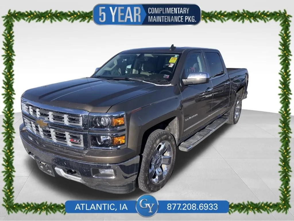 Brown 2015 Chevrolet Silverado 1500 LTZ for sale in Atlantic, IA