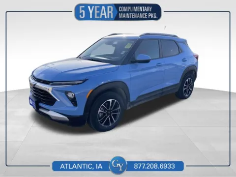 Blue 2024 Chevrolet TrailBlazer LT for sale in Atlantic, IA