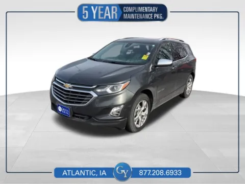 Gray 2019 Chevrolet Equinox Premier for sale in Atlantic, IA