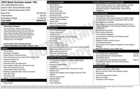 Photos of 2023 Buick Envision Avenir for sale in Atlantic, IA at Gregg Young Automotive of Atlantic - Chevrolet GMC