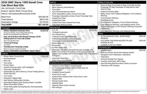 Photos of 2026 GMC Sierra 1500 Denali for sale in Atlantic, IA at Gregg Young Automotive of Atlantic - Chevrolet GMC