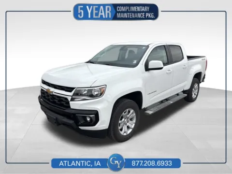 White 2022 Chevrolet Colorado LT for sale in Atlantic, IA