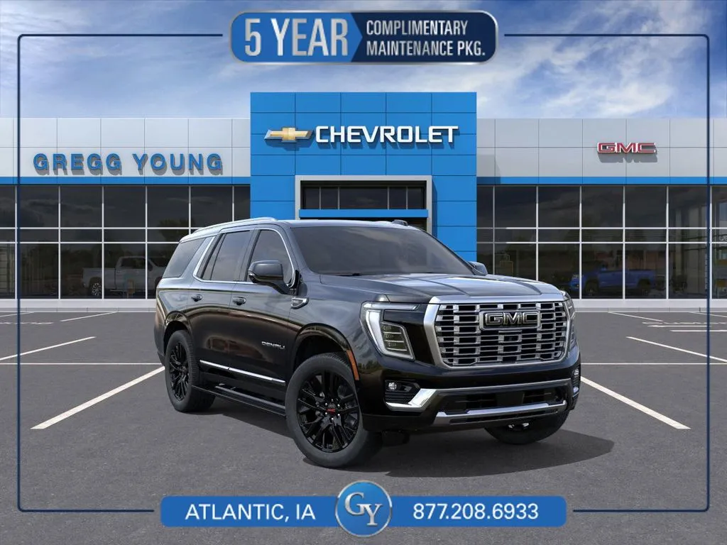 Black 2026 GMC Yukon Denali for sale in Atlantic, IA