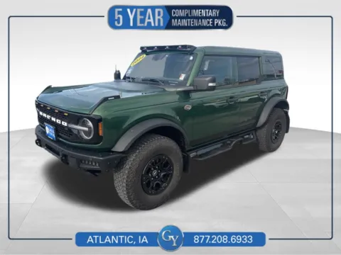 Green 2024 Ford Bronco Wildtrak for sale in Atlantic, IA