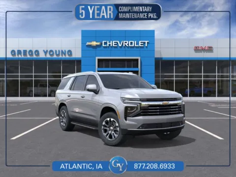 Gray 2026 Chevrolet Tahoe LT for sale in Atlantic, IA