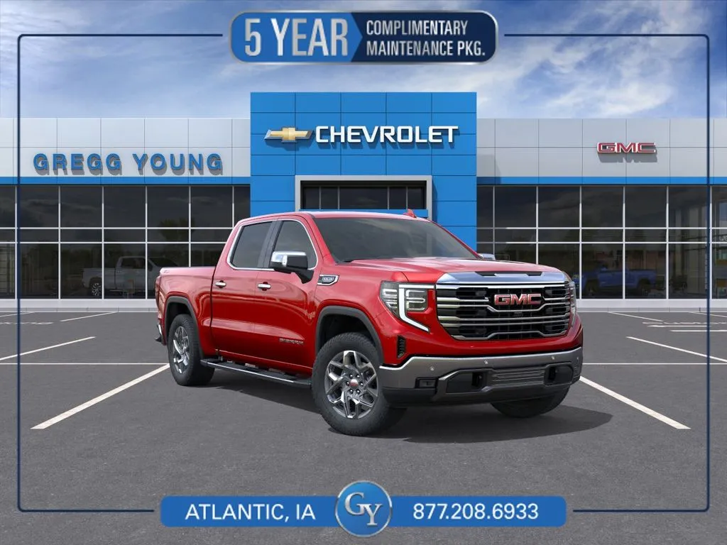 Red 2026 GMC Sierra 1500 SLT for sale in Atlantic, IA