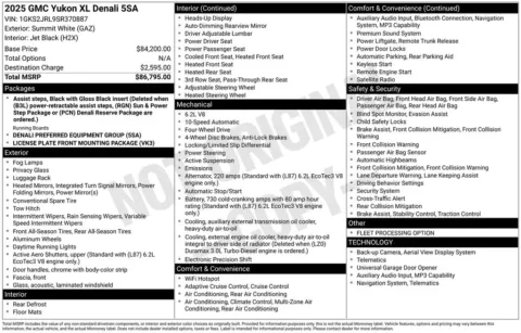 Photos of 2025 GMC Yukon XL Denali for sale in Atlantic, IA at Gregg Young Chevrolet GMC Atlantic