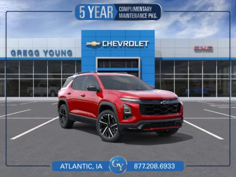 Red 2026 Chevrolet Equinox RS for sale in Atlantic, IA