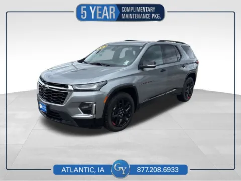 Gray 2023 Chevrolet Traverse Premier for sale in Atlantic, IA