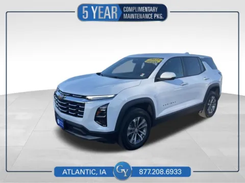 White 2025 Chevrolet Equinox LT for sale in Atlantic, IA