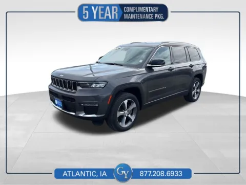 Gray 2023 Jeep Grand Cherokee L Limited for sale in Atlantic, IA