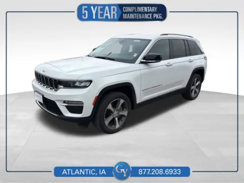 White 2023 Jeep Grand Cherokee Limited for sale in Atlantic, IA