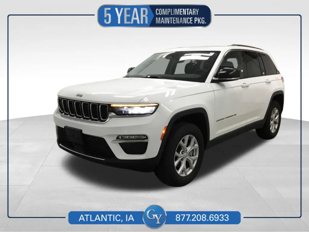 Yellow 2023 Jeep Grand Cherokee Limited for sale in Atlantic, IA
