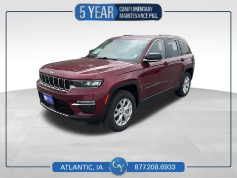 Red 2023 Jeep Grand Cherokee Limited for sale in Atlantic, IA