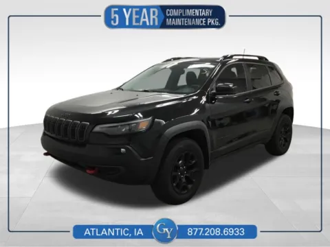 Black 2022 Jeep Cherokee Trailhawk for sale in Atlantic, IA