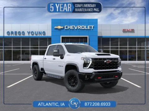 White 2026 Chevrolet Silverado 2500HD ZR2 for sale in Atlantic, IA