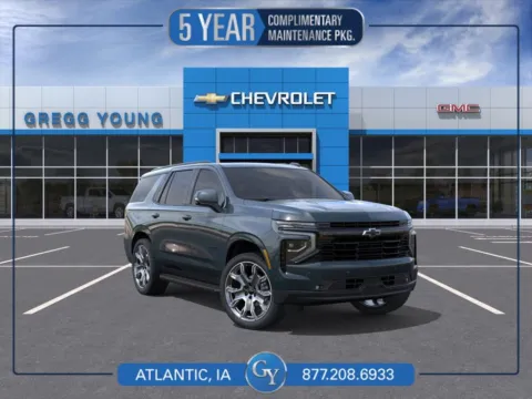 Gray 2026 Chevrolet Tahoe RST for sale in Atlantic, IA