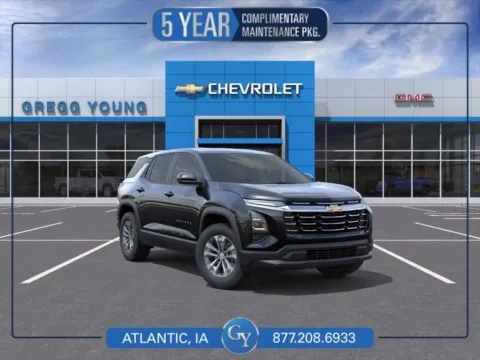 Black 2026 Chevrolet Equinox LT for sale in Atlantic, IA
