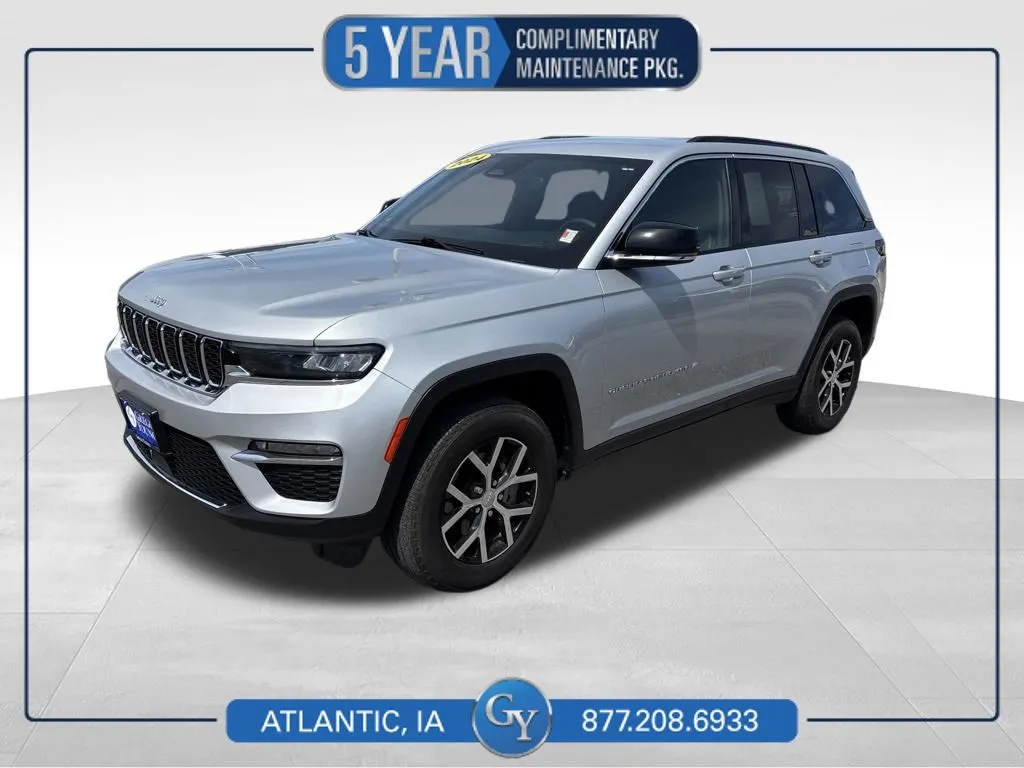 Silver 2024 Jeep Grand Cherokee Limited for sale in Atlantic, IA