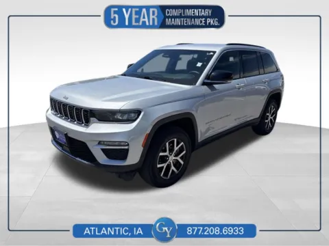 Silver 2024 Jeep Grand Cherokee Limited for sale in Atlantic, IA