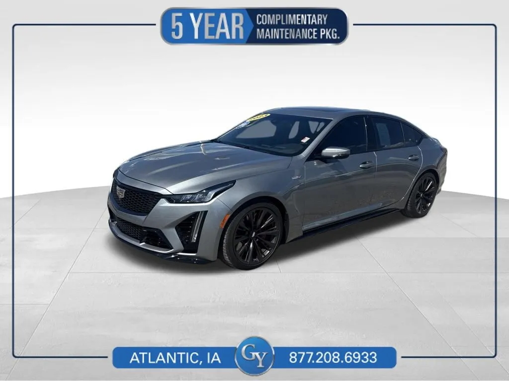 Silver 2023 Cadillac CT5 V-Series for sale in Atlantic, IA