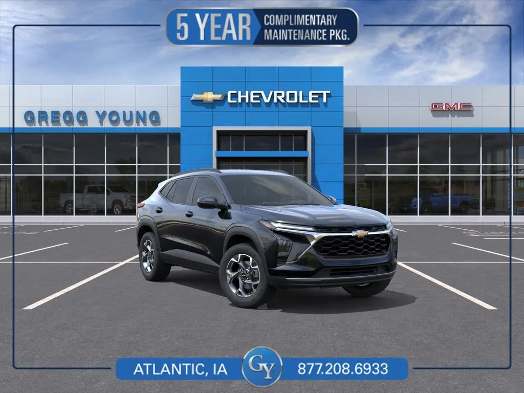 Black 2026 Chevrolet Trax LT for sale in Atlantic, IA