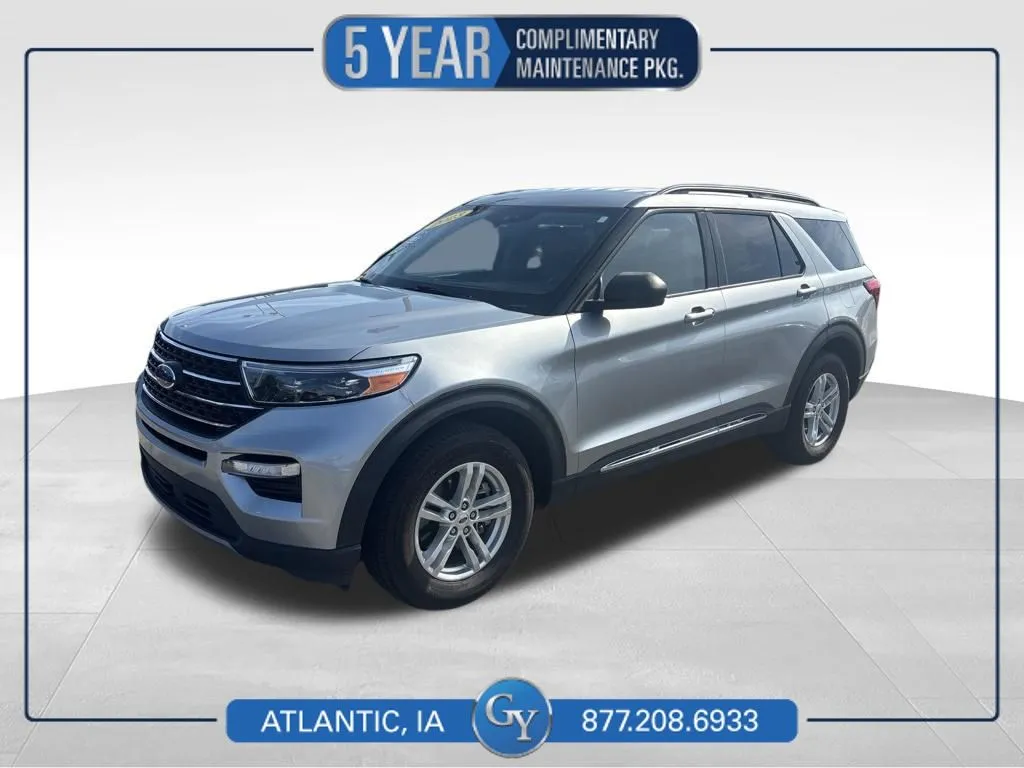 Silver 2023 Ford Explorer XLT for sale in Atlantic, IA