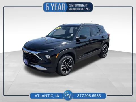 Black 2025 Chevrolet TrailBlazer LT for sale in Atlantic, IA