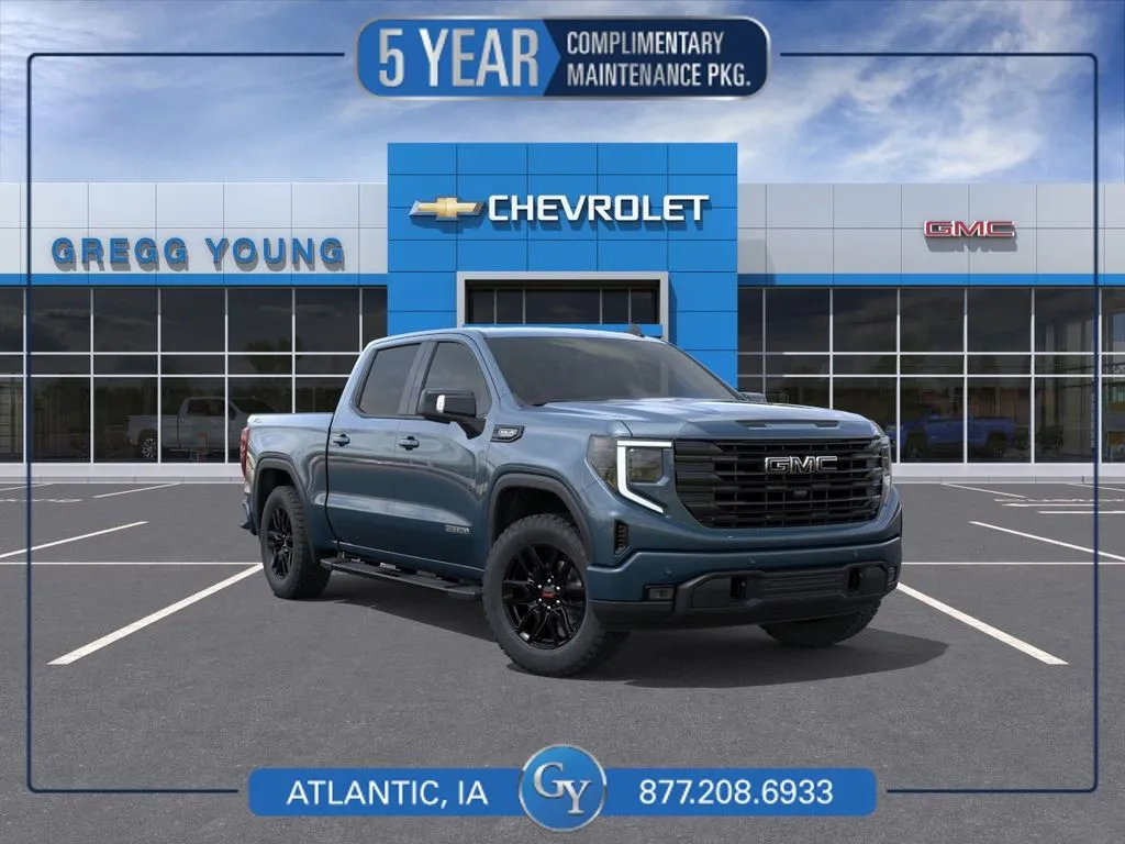 Blue 2026 GMC Sierra 1500 Elevation for sale in Atlantic, IA