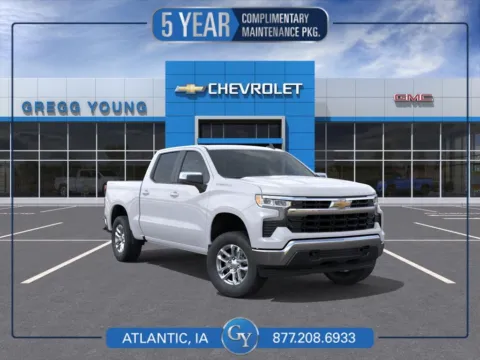 White 2026 Chevrolet Silverado 1500 LT for sale in Atlantic, IA