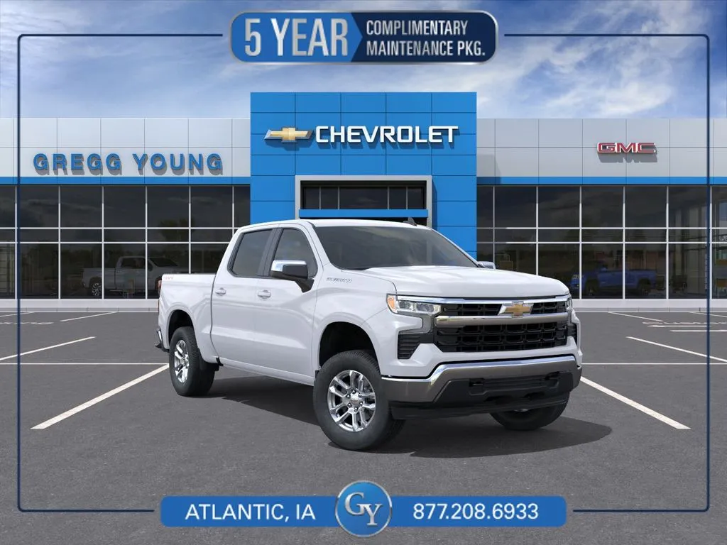 White 2026 Chevrolet Silverado 1500 LT for sale in Atlantic, IA