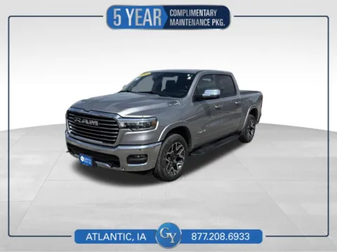 Silver 2025 Ram 1500 Laramie for sale in Atlantic, IA