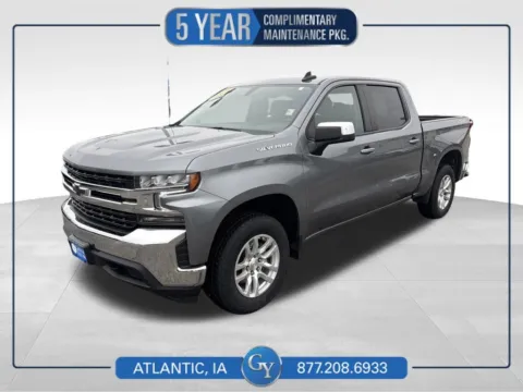 Gray 2021 Chevrolet Silverado 1500 LT for sale in Atlantic, IA