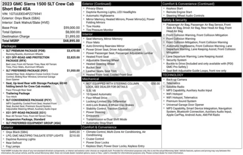 Photos of 2023 GMC Sierra 1500 SLT for sale in Atlantic, IA at Gregg Young Chevrolet GMC Atlantic