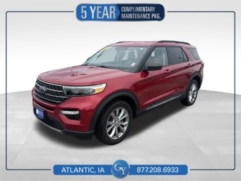 Red 2023 Ford Explorer XLT for sale in Atlantic, IA