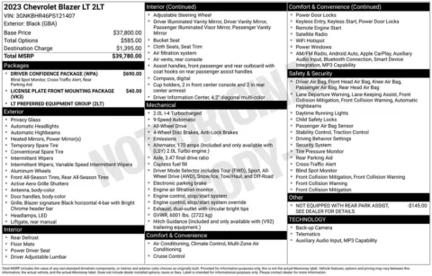Photos of 2023 Chevrolet Blazer LT for sale in Atlantic, IA at Gregg Young Chevrolet GMC Atlantic