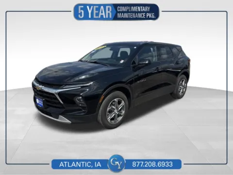 Black 2023 Chevrolet Blazer LT for sale in Atlantic, IA
