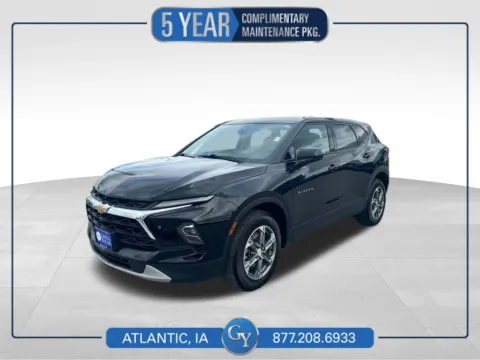 Black 2023 Chevrolet Blazer LT for sale in Atlantic, IA