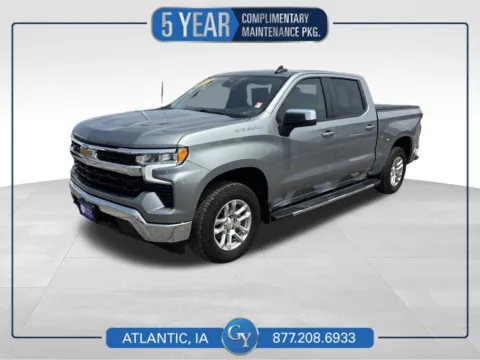 Gray 2023 Chevrolet Silverado 1500 LT for sale in Atlantic, IA