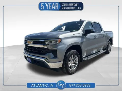 Gray 2023 Chevrolet Silverado 1500 LT for sale in Atlantic, IA